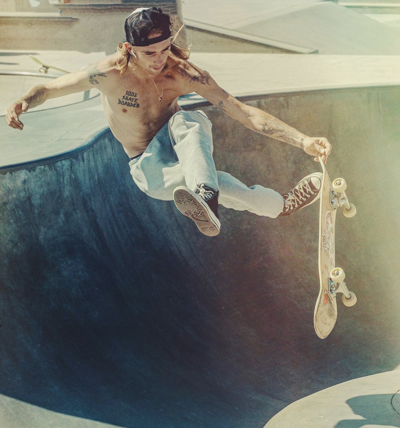 Held Above the Bowl
